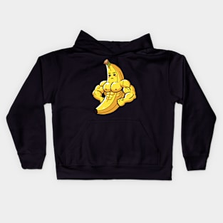 Buff banana! Kids Hoodie